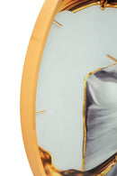 Orologio da Parete Rose 5x80x5 cm in Vetro MDF e Metallo Multicolor-2