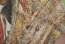 Dipinto su Tela Kloe Verticale 120x90x3 cm Cornice in Legno di Pino Multicolor-3