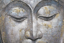 Dipinto su Tela Face Buddha Light 80x120x3 cm Cornice in Legno di Pino Multicolor-2