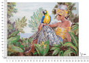 Dipinto su Tela Kenda Orizzontale 120x90x3 cm Cornice in Legno di Pino Multicolor-6