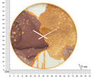 Orologio da Parete Glody 5x80x5 cm in Vetro MDF e Metallo Multicolor-5