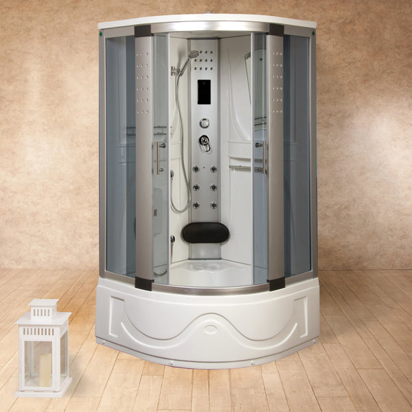 online Box Doccia Idromassaggio Vasca Sauna e Bagno Turco105x105cm Vorich Texas