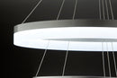 Lampadario a Sospensione 3 Anelli LED 60x60cm Zaghi Circle-10