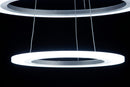 Lampadario a Sospensione 3 Anelli LED 40x40cm Zaghi Round-8