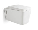 WC Sospeso in Ceramica 36x57x32 Cm Vorich Minimal Bianco-1