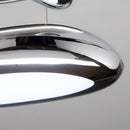 Lampadario a Sospensione 3 LED 50x50cm Zaghi Drop Design-6