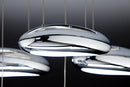 Lampadario a Sospensione 5 LED Luce Calda 70x39cm Zaghi Drop Design-6