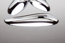 Lampadario a Sospensione 3 LED Luce Calda 50x50cm Zaghi Drop Design-9