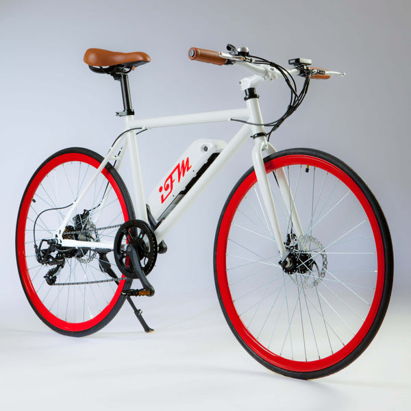 online Bicicletta Elettrica Uomo 26" IMT City Bike Rossa