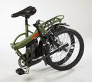 Bicicletta Elettrica Pieghevole 36V a Pedalata Assistita 20" 250W IFM Verde Militare-6