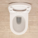WC Filo a Muro in Ceramica 36,50x56x41 cm Vortix Bianco-10