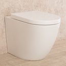 WC Filo a Muro in Ceramica 36,50x56x41 cm Vortix Bianco-4