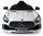 Macchina Elettrica per Bambini 12V con Licenza Mercedes GTR AMG Bianca