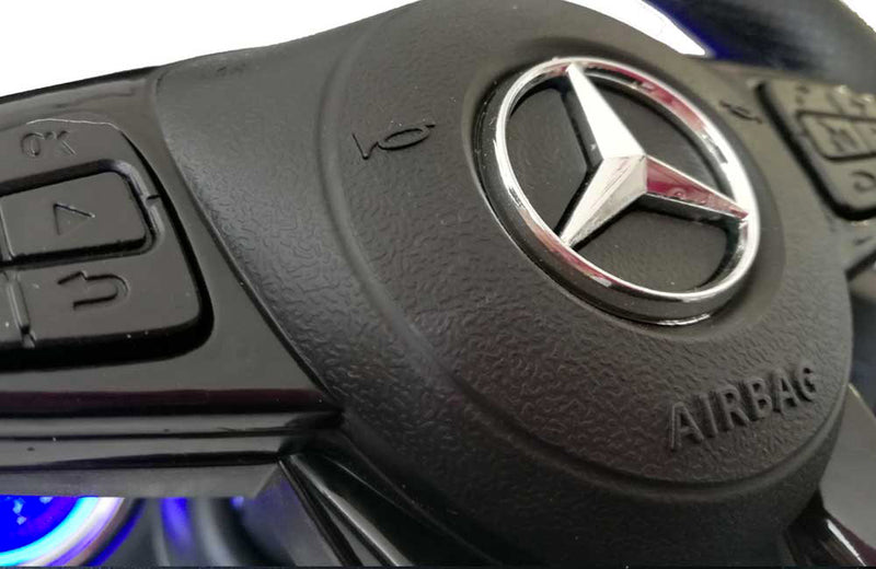 Macchina Elettrica per Bambini 12V Mercedes GTR AMG Rossa-8