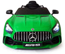 Macchina Elettrica per Bambini 12V Mercedes GTR AMG Verde-1