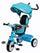 Triciclo a Spinta Seggiolino Reversibile per Bambini Miller Colibrino Azzurro