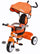 Triciclo a Spinta Seggiolino Reversibile per Bambini Miller Colibrino Arancione