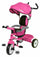 Triciclo a Spinta Seggiolino Reversibile per Bambini Miller Colibrino Rosa