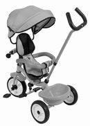Triciclo a Spinta Seggiolino Reversibile per Bambini Miller Colibrino Rosa-3