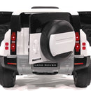 Macchina Elettrica per Bambini 12V Land Rover Defender Bianca-10