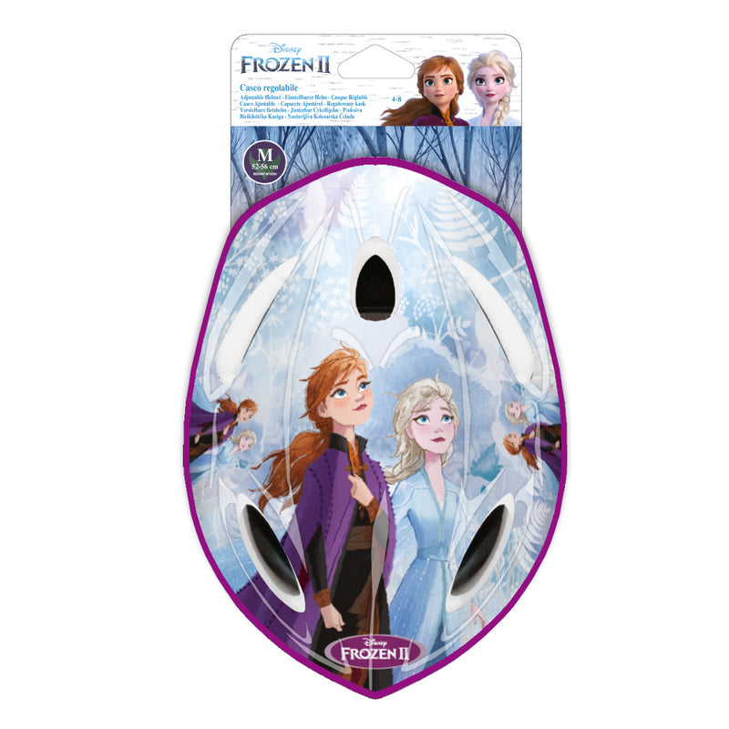 Casco per Bambina Misura 52-56 cm con Fori di Aerazione con Licenza Disney Frozen-2