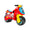 Moto Cavalcabile per Bambini 69x28x49 cm Primi Passi Neox Disney Mickey