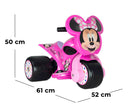 Moto Elettrica per Bambini 6V 3 Ruote Samurai Disney Minnie-4