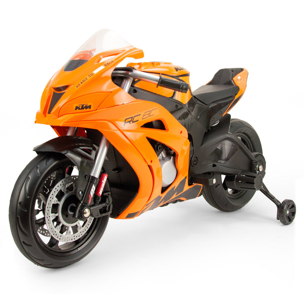 acquista Moto Elettrica per Bambini 12V KTM RC 8C Arancione