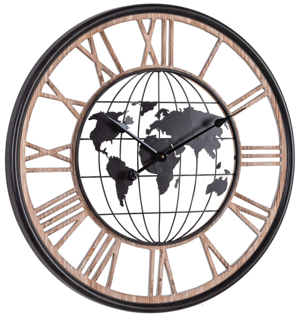 Orologio da Parete Ø70x5 cm in Mdf e Acciaio Ticking online