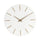 Orologio da Parete  Ø40x5 cm in Legno TimeLine Bianco