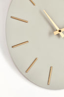 Orologio da Parete  Ø40x5 cm in Legno TimeLine Tortora-2