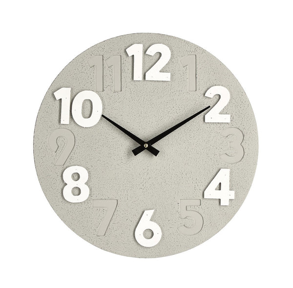 Orologio da Parete  Ø40x4,5 cm in Legno Timing Tortora prezzo