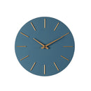 Orologio da Parete  Ø40x5 cm in Legno TimeLine Blu-1