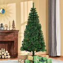 Albero di Natale Artificiale 180 cm Palline e Decorazioni in PVC Ferro -2