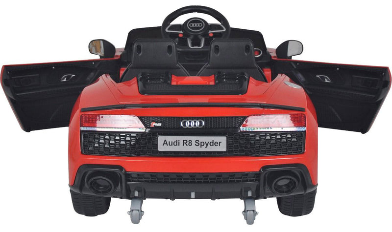 Macchina Elettrica per Bambini 12V Audi R8 Spyder Rossa-6