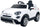 Macchina Elettrica per Bambini 12V con Licenza Fiat 500X Bianca