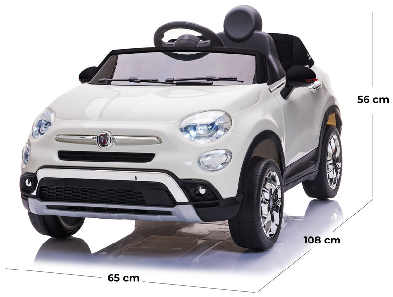 Macchina Elettrica per Bambini 12V con Licenza Fiat 500X Blu – acquista su  Giordano Shop