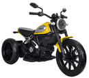 Moto Elettrica per Bambini 12V Ducati Scrambler Icon Gialla-7