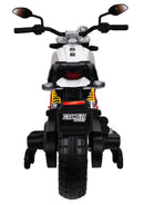 Moto Elettrica per Bambini 12V Ducati Scrambler Desert Bianca-3
