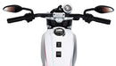 Moto Elettrica per Bambini 12V Ducati Scrambler Desert Bianca-4
