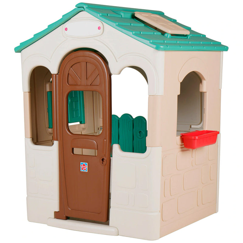 Tenda Per Bambini 2 In 1 Tenda Casetta Da Gioco Con 2 Porte E 4 Finestre Spazios