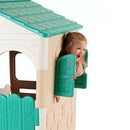 Casetta Gioco per Bambini 106x123x126 cm in Plastica Country Manor-4
