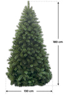 Albero di Natale Artificiale 936 Rami Pirenei Verde Varie Misure-3