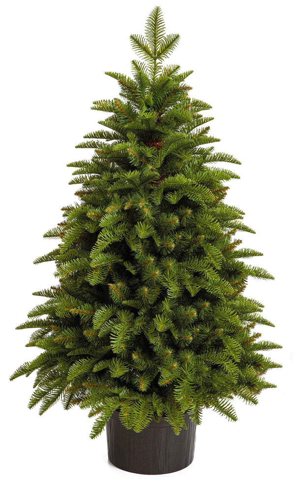 Mini Albero di Natale Artificiale con Base Swarovsky Verde Varie Misure online