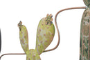 Pannello Cactus 90x2,5x64 cm in Ferro Multicolor-4