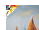 Dipinto su Tela Sidney 80x4x80 cm Legno di Pino e Canvas-6