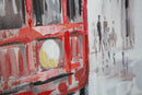 Dipinto su Tela Tram 80x3x80 cm in Legno e canvas-5