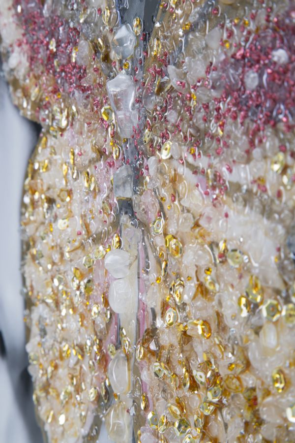 Stampa su Tela con Applicazioni Butterly 80x3,8x120 cm in Legno e canvas-5