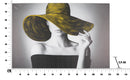 Stampa su Tela con Applicazioni Hat 120x3,8x80 cm in Legno e canvas-9
