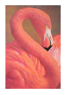 Stampa su Tela con Applicazioni Flamingo 80x3,8x120 cm in Legno e canvas-1